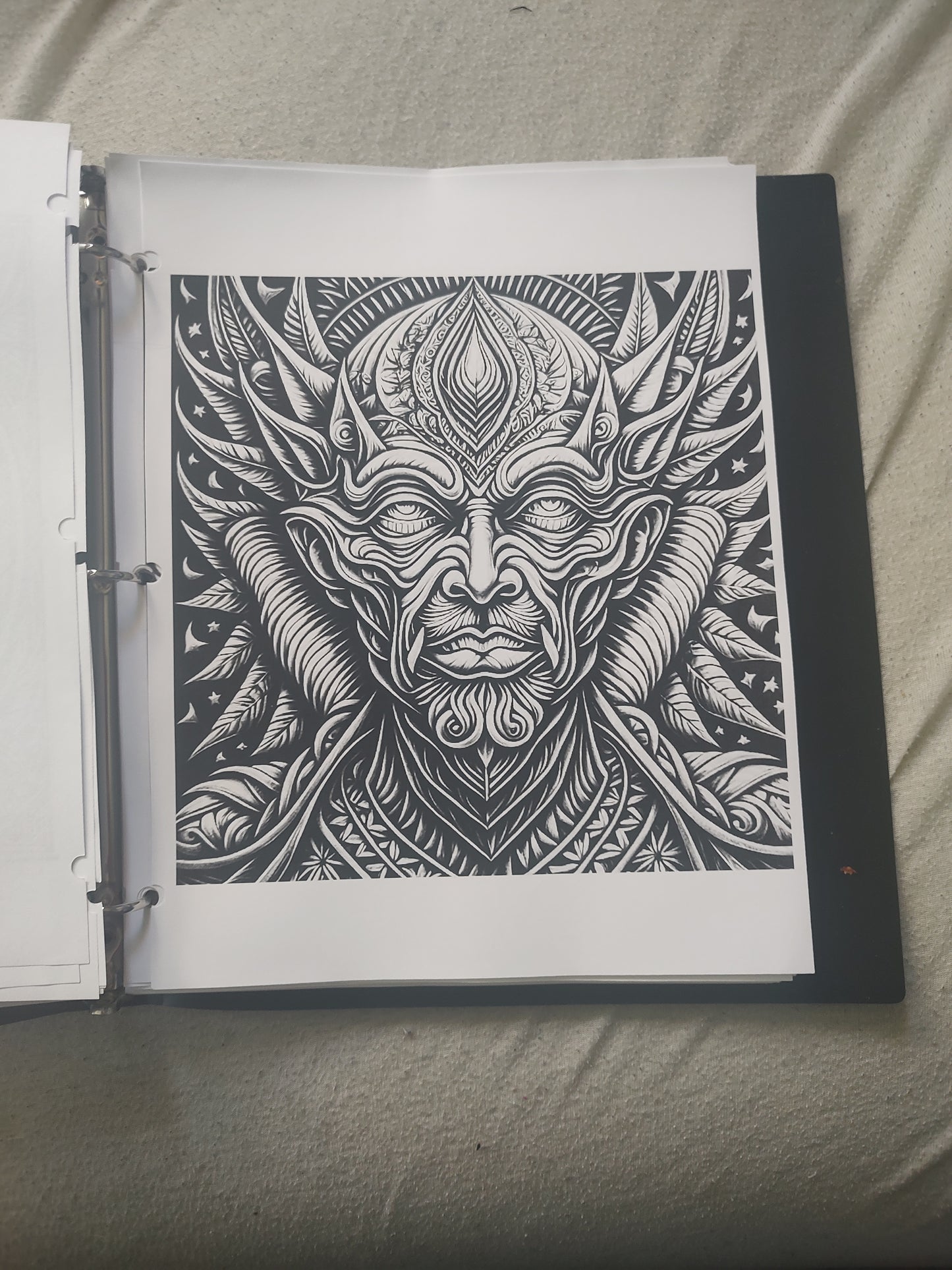 50 page Psychedelic Coloring book