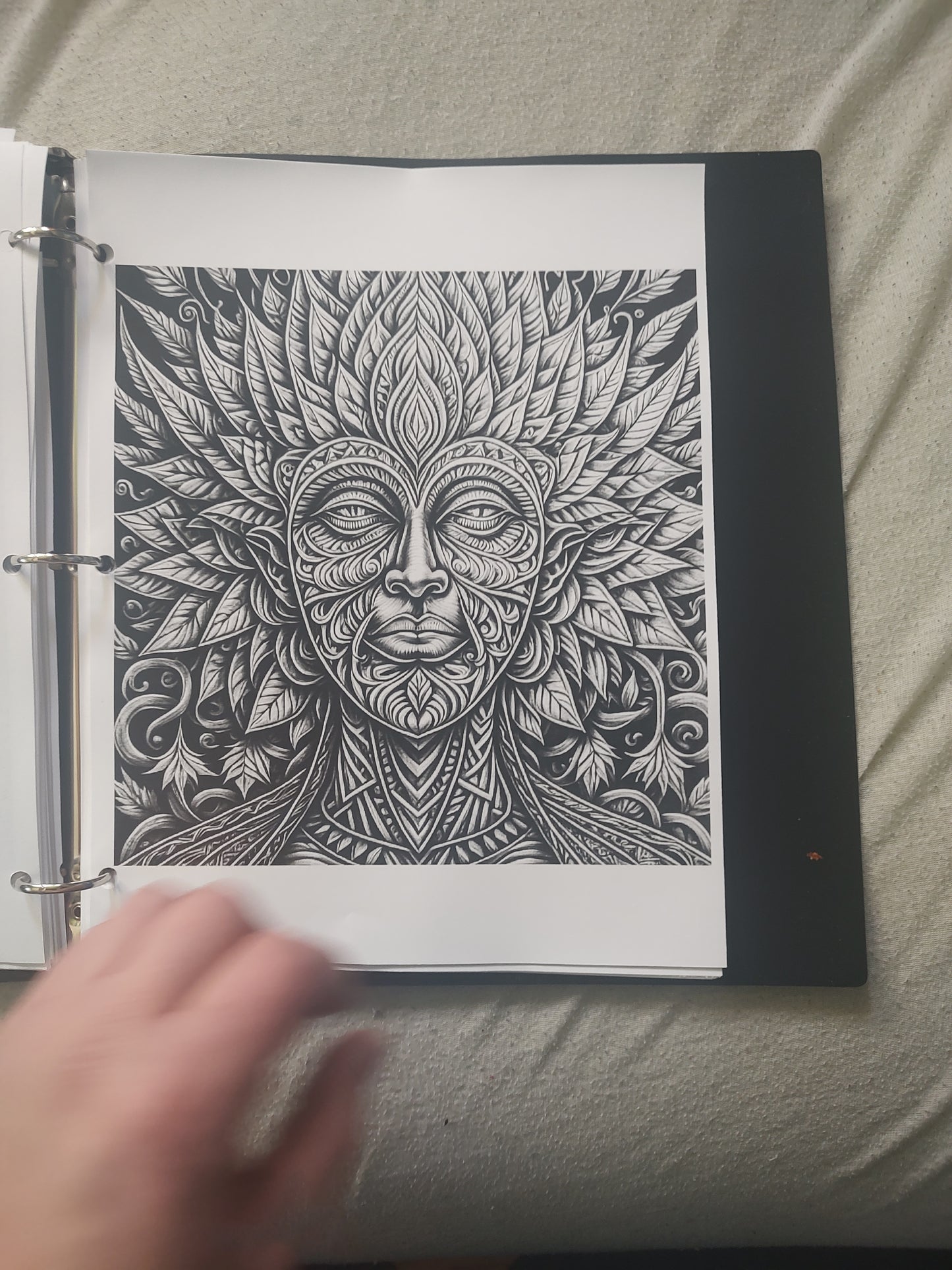 50 page Psychedelic Coloring book