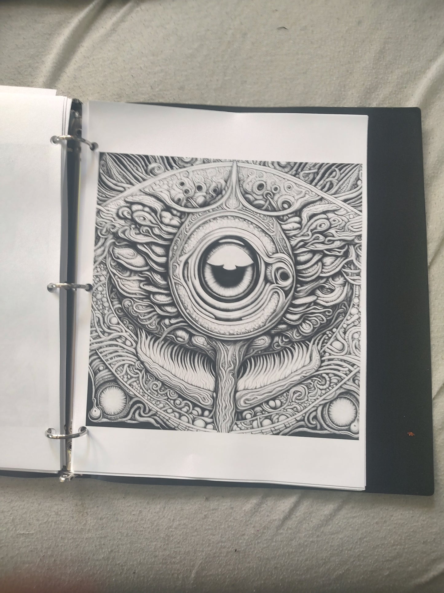 50 page Psychedelic Coloring book