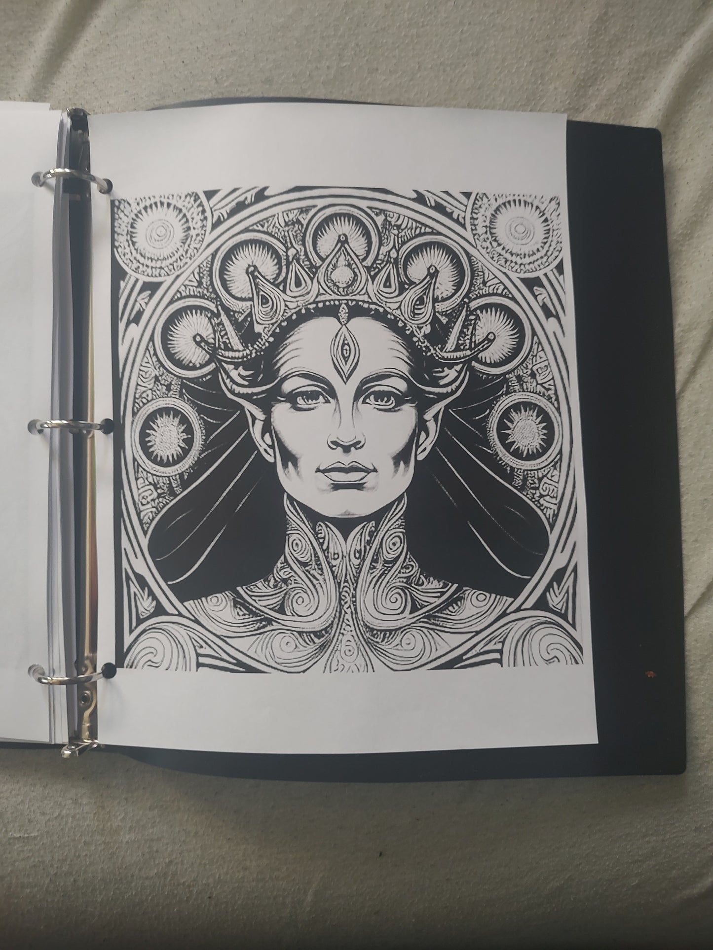 50 page Psychedelic Coloring book
