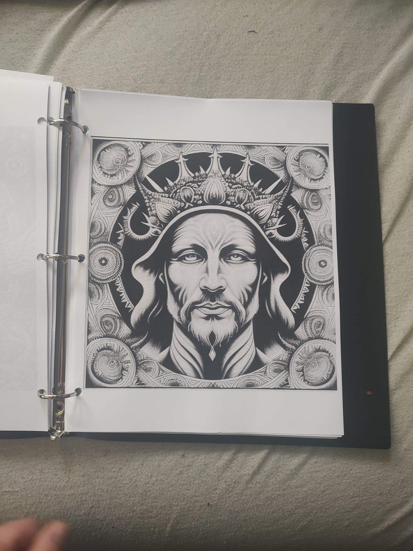 50 page Psychedelic Coloring book